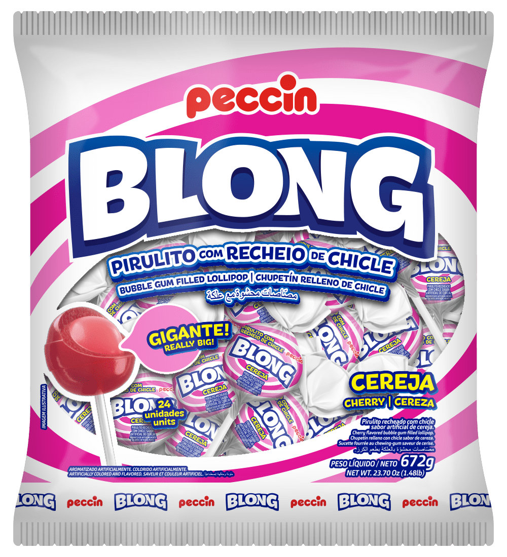 1245 - PIRULITO BLONG 672G CEREJA
