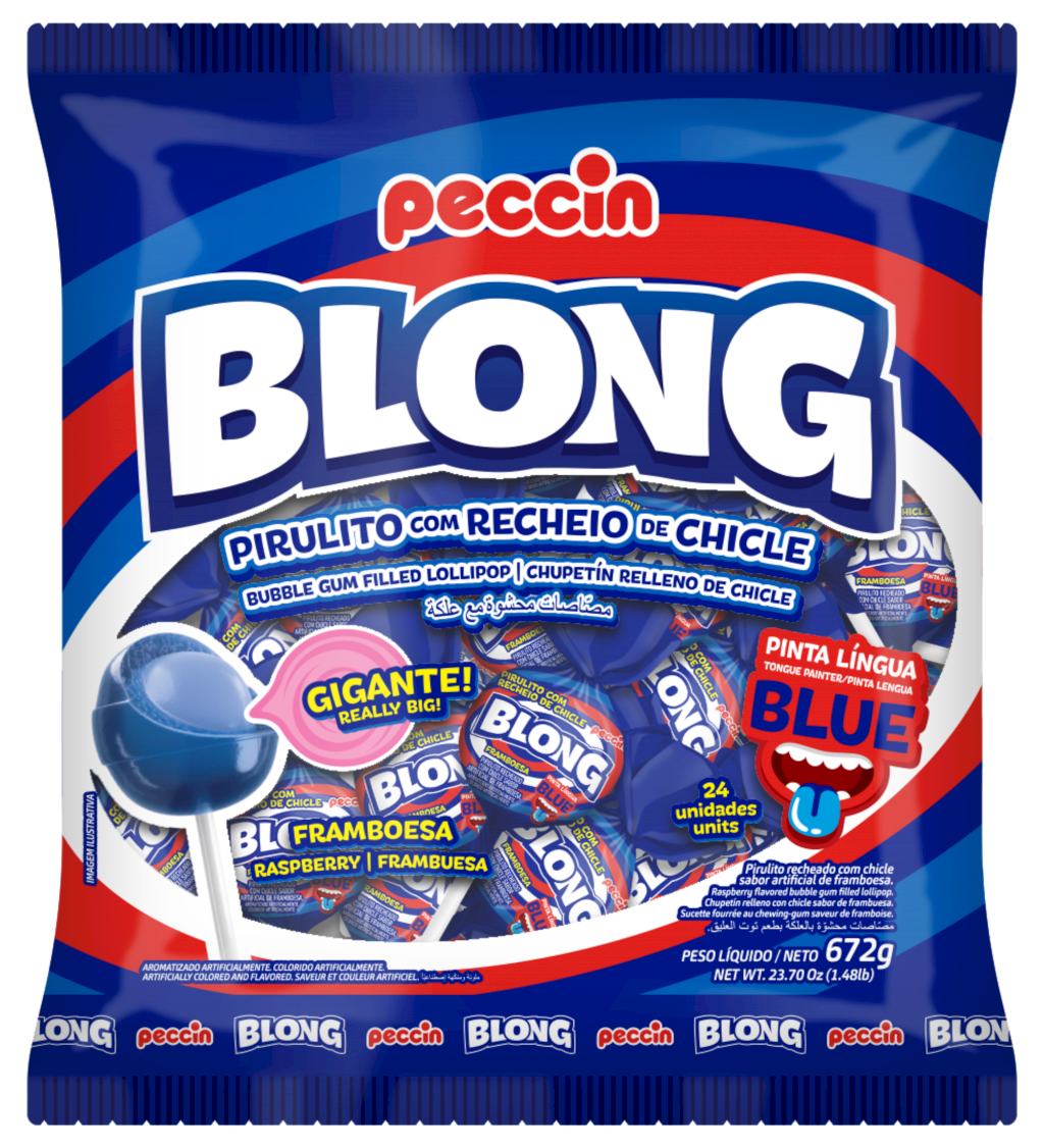 1300 - PIRULITO BLONG 672G BLUE FRAMBOESA