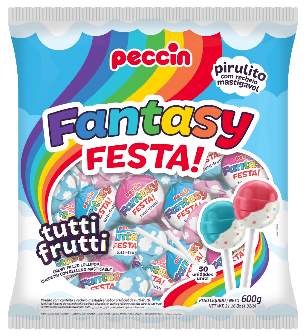 1342 - PIRULITO FANTASY 600G FESTA