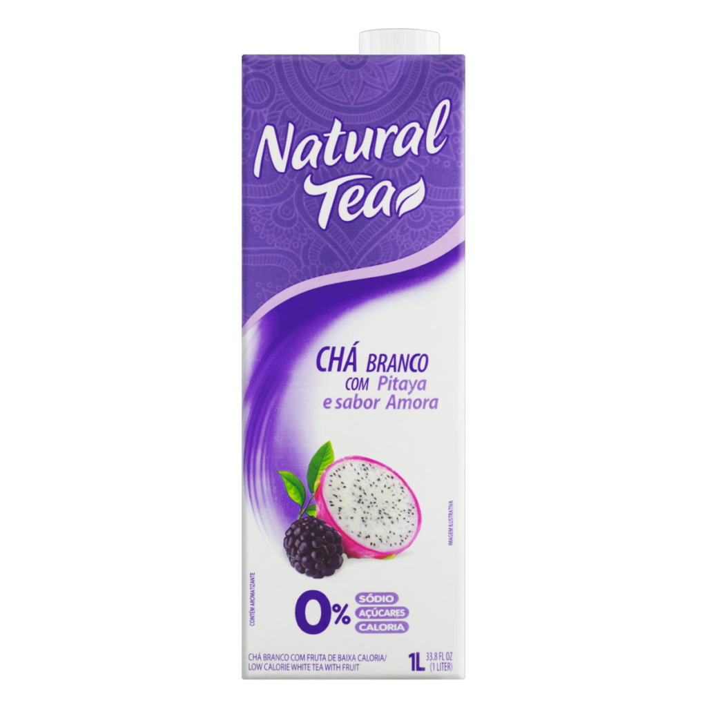 4389 - NATURAL TEA 1L C.BCO PITAYA/AMORA (MÍNIMO 6 UNI)