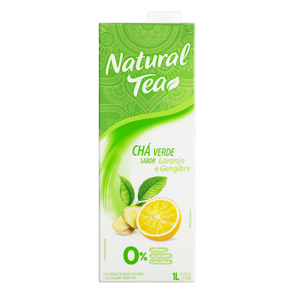 4391 - NATURAL TEA 1L C.VERDE LARAN/GENGIB. (MÍNIMO 6 UNI)