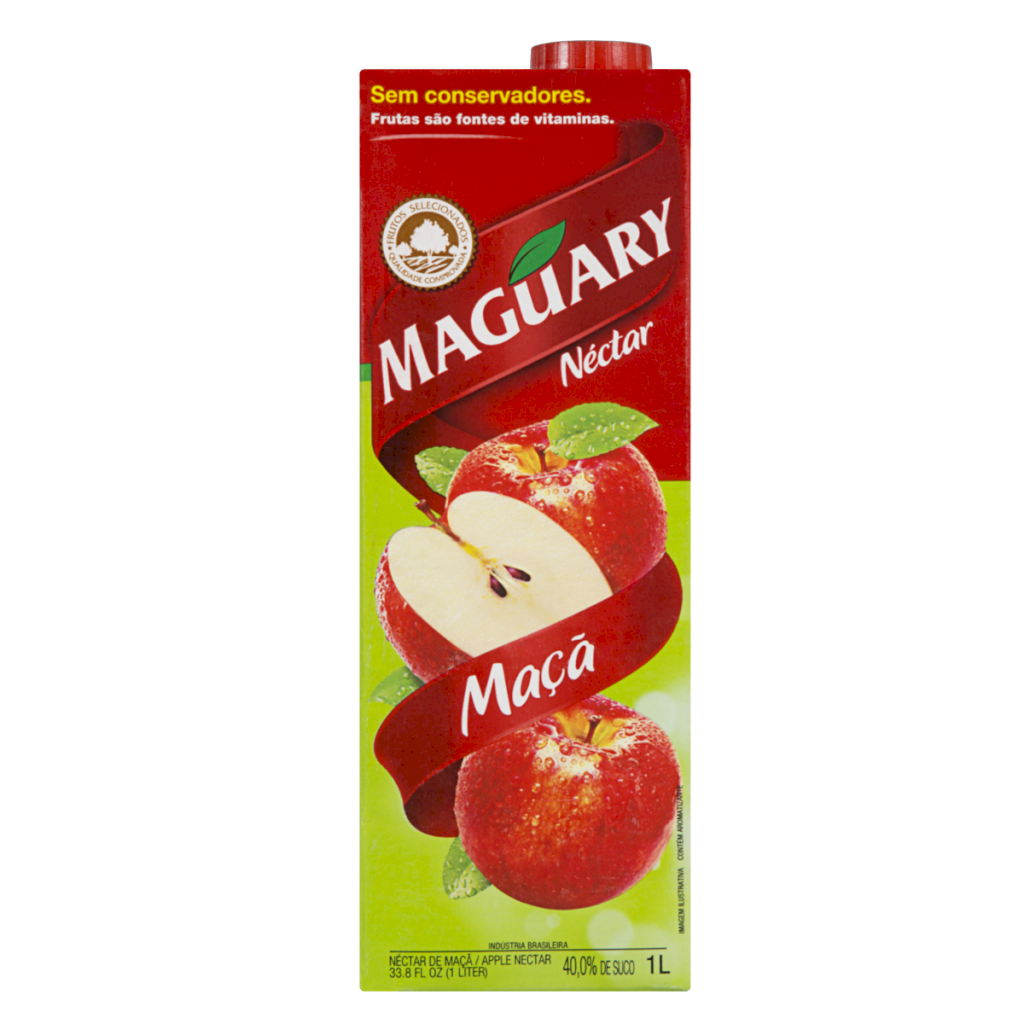 4386 - PROMOÇÃO MAGUARY NECTAR 1L MACA (SOMENTE CAIXA C/12 UNI)