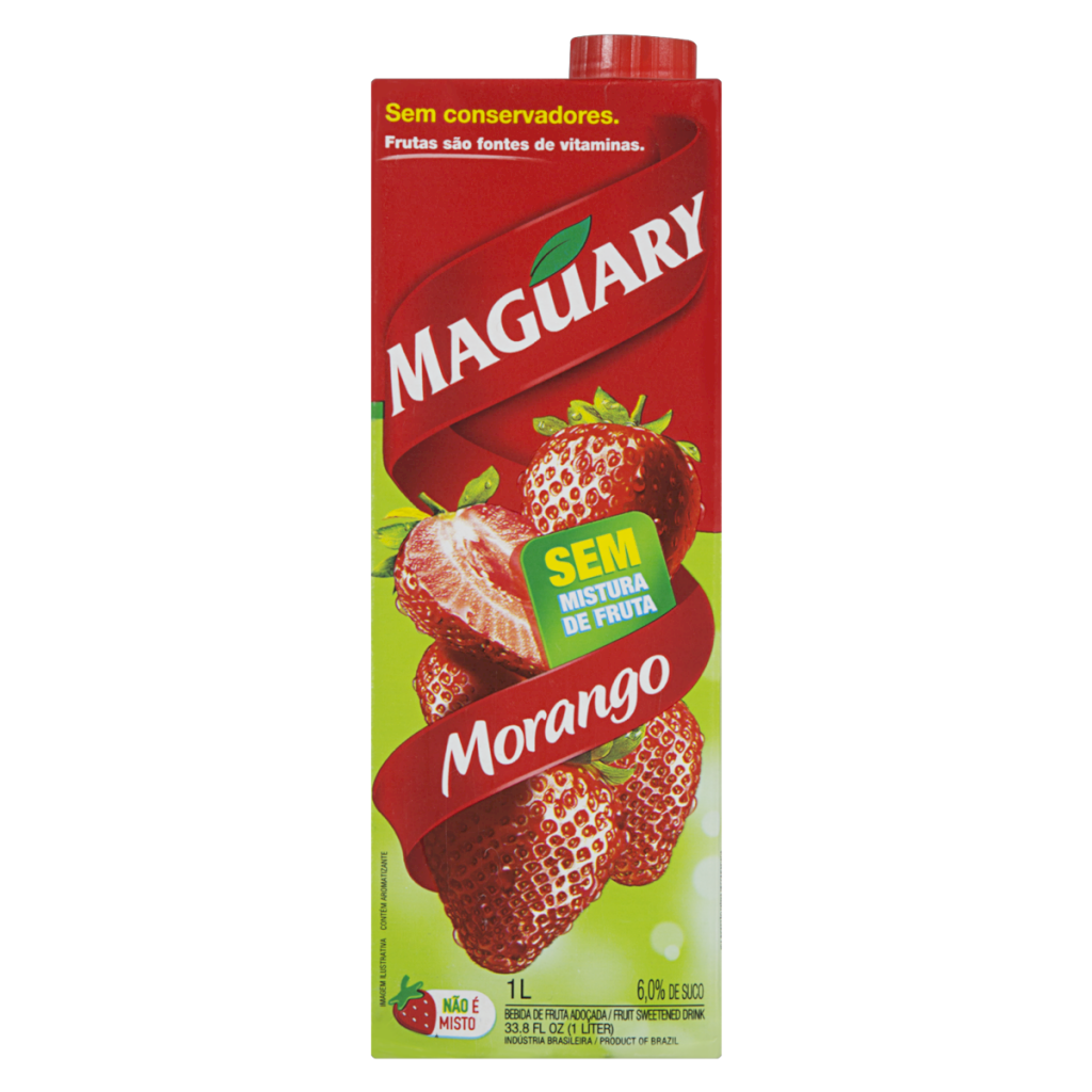 4380 - SUCO MAGUARY NECTAR 1L MORANGO