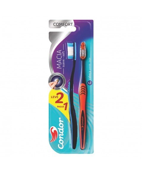 10772 - ESCOVA DENTAL COMFORT L2P1 MACI(8097-0) (MÍNIMO 6 UNI)