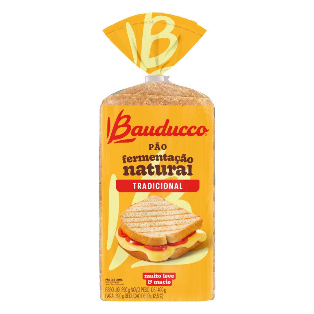 24603 - PAO DE FORMA BAUDUCCO 390G TRADICIONAL (CX C/10 UNI)