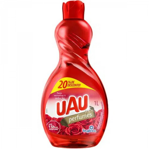 14373 - PROMOÇÃO UAU PERF.1L FLOR.VERMELHAS 20%DESC (MÍNIMO 12 UNI)