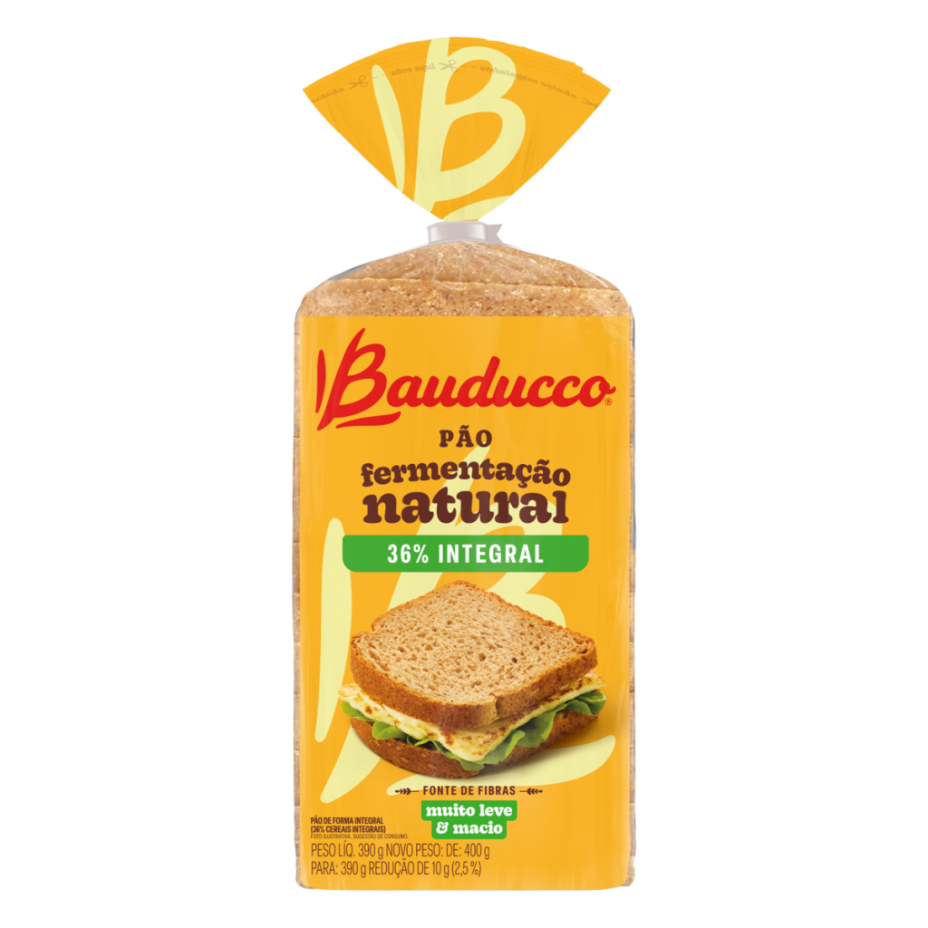 24604 - PAO DE FORMA BAUDUCCO 390G INTEGRAL (CAIXA C/10 UNI)