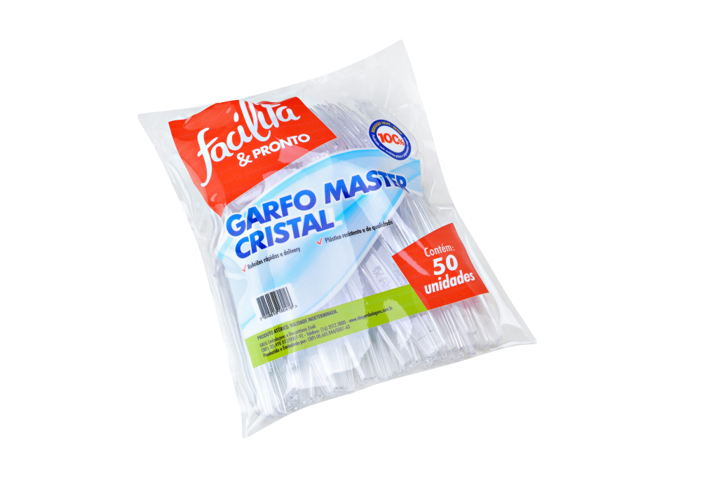 20626- GARFO MASTER CRISTAL 50UN  (EMB.C/ 5)