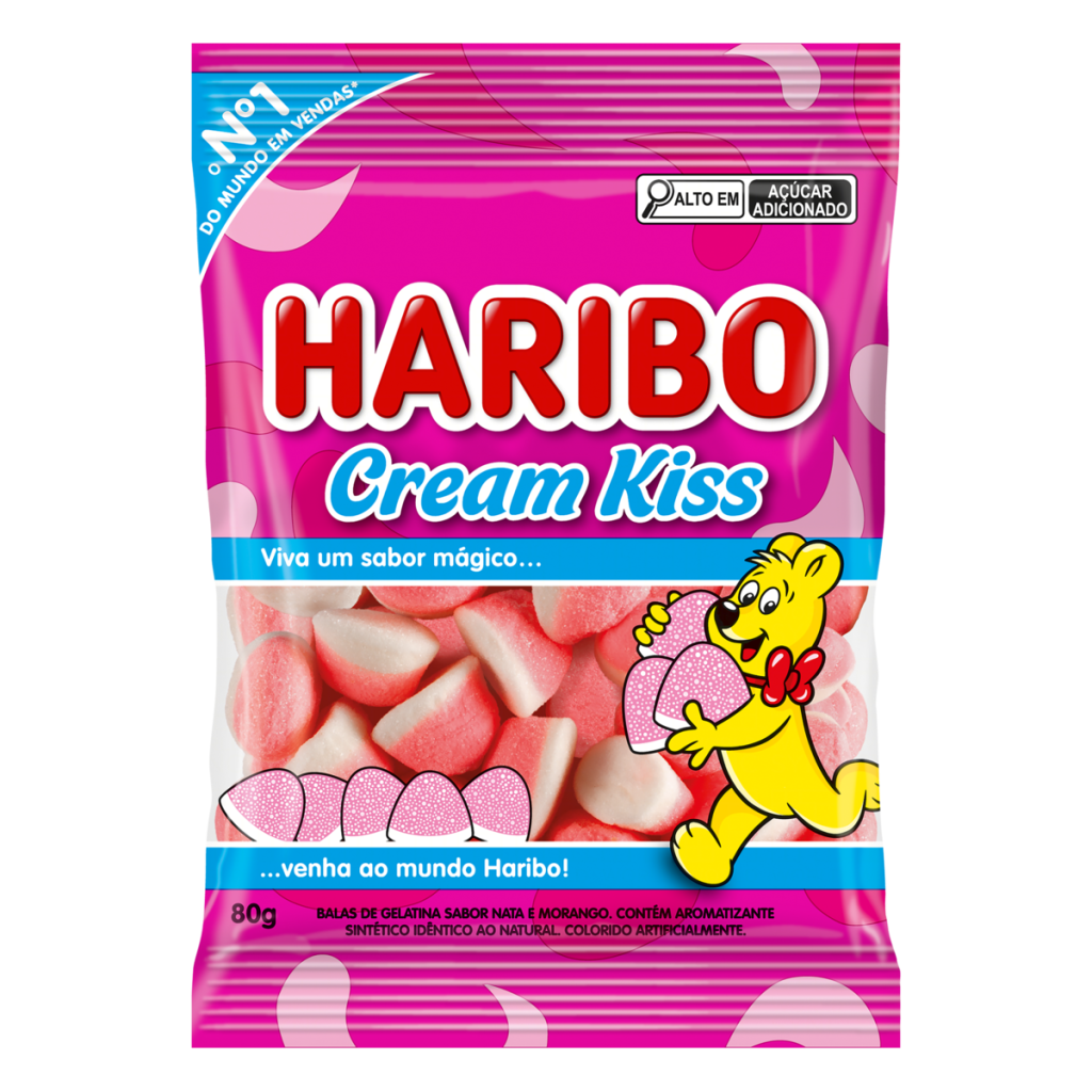 2653 - B.GELATINA 80G CREAM KISS (MÍNIMO 6 UNI)