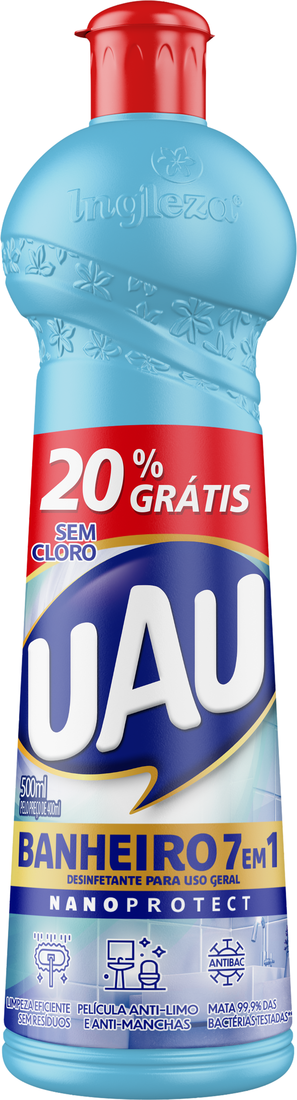 14574 - BANHEIRO 500ML 7EM1 20%GR.SQUEEZ (SOMENTE CX C/ 24)