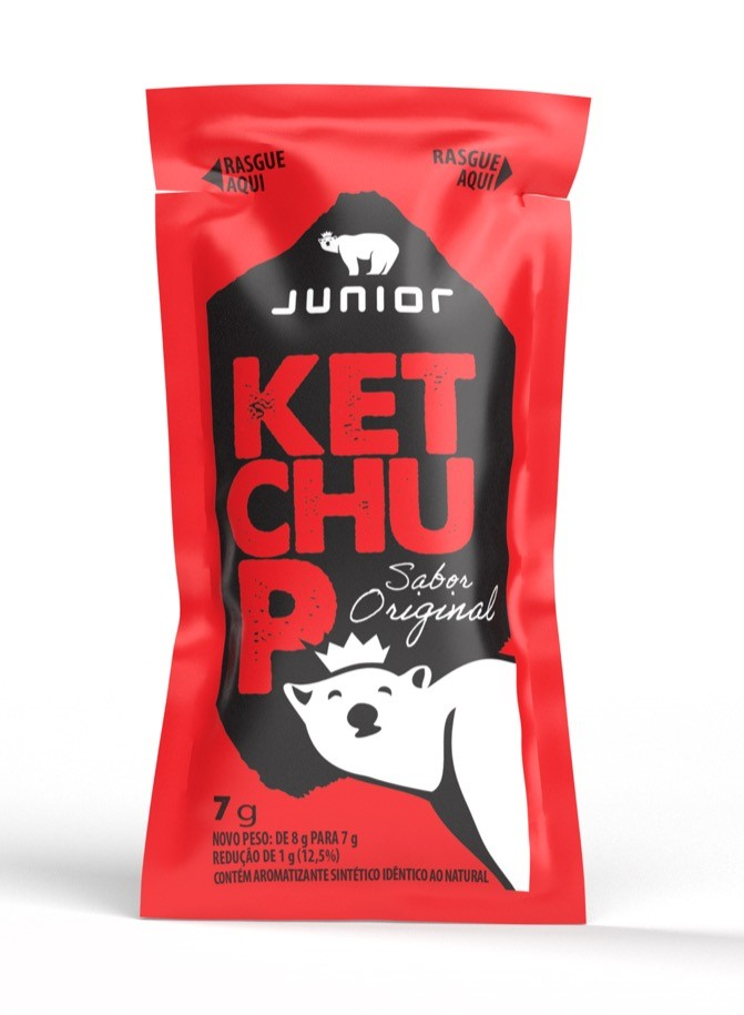 11939 - SACHE KETCHUP 7G (CX C/ 168 UNI)