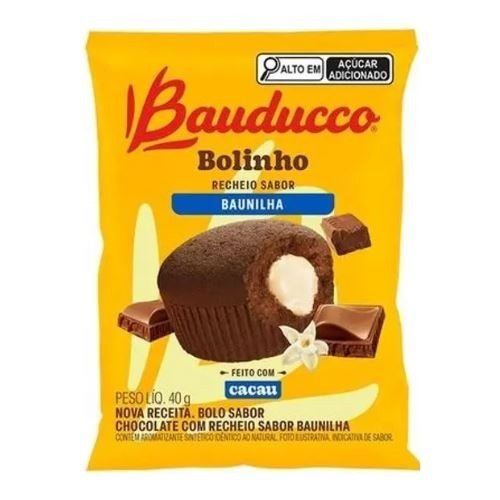 24520 - BOLINHO 40G CHOCOLATE/BAUN (MÍNIMO 16 UNI)