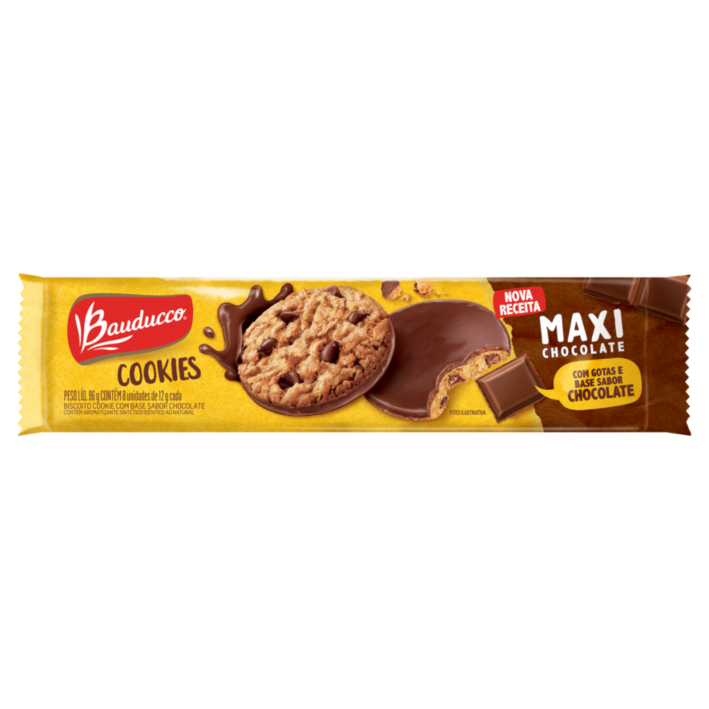 24534 - PROMOÇÃO COOKIES 96G MAXI CHOCOLATE C/CAMADA (EMB C/ 7 UNI)