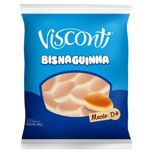 24613 - PROMOÇAO BISNAGUINHA VISCONTI 240G (SOMENTE CX C/ 9 UNIDADES)