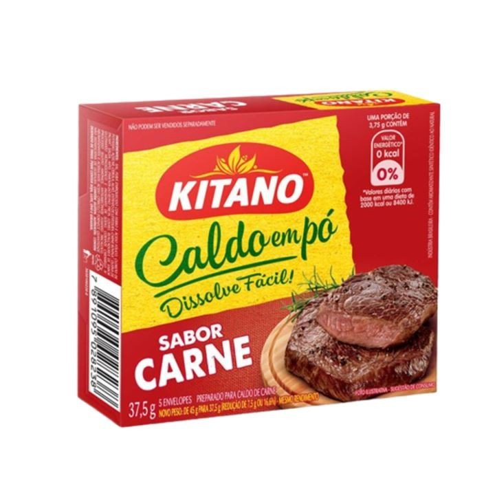 26500 - KITANO CALDO EM PO 37,5G CARNE (mínimo com 6)