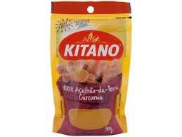 26505 - KITANO ACAFRAO DA TERRA 50G CURCUMA (minimo 10)