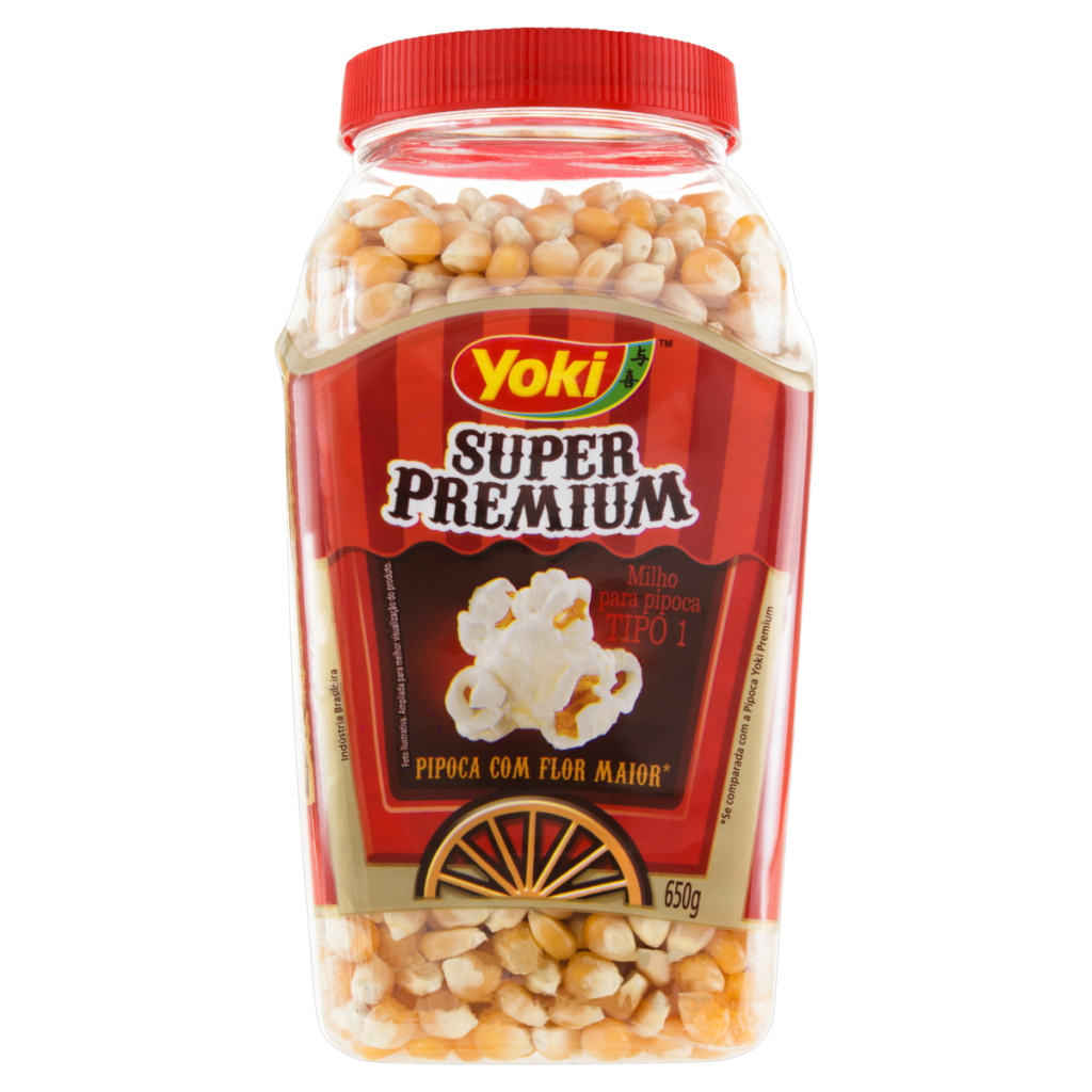 26600 - YOKI PIPOCA SUPER PREMIUM 650G POTE (mínimo 5 unid)