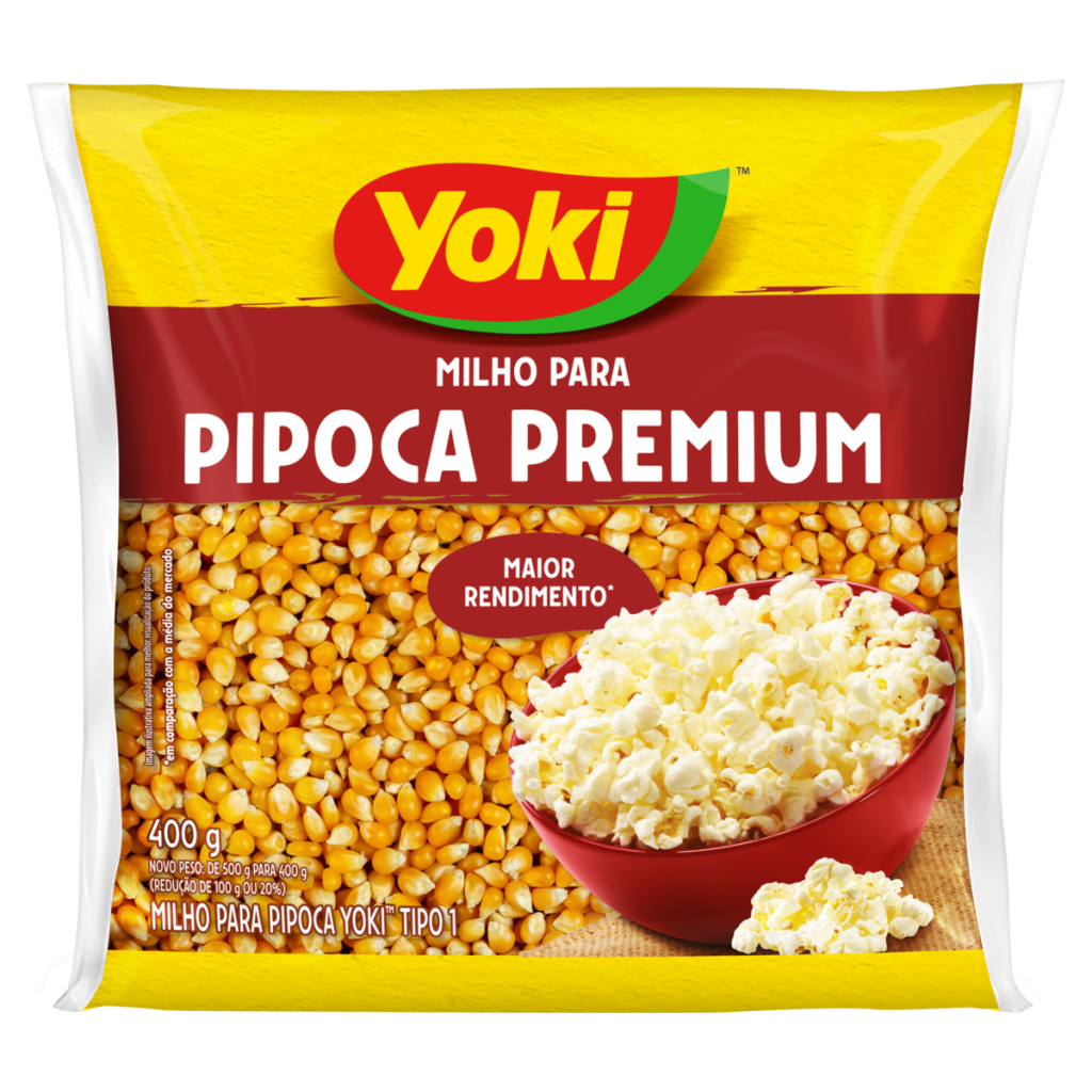 26602 - YOKI PIPOCA PREMIUM 400G (MULTIPLO 7 unid.)