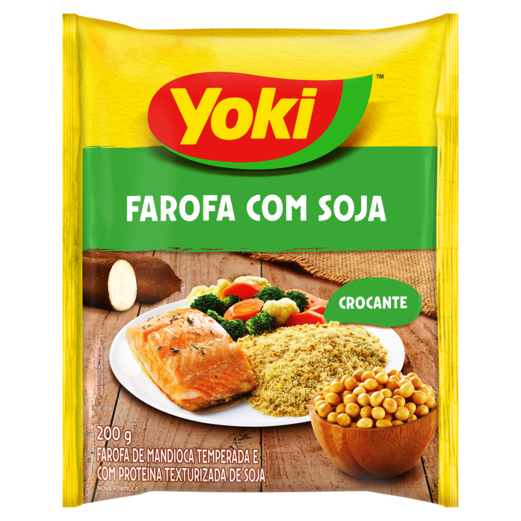 26593 - YOKI FAROFA 200G C/SOJA CROCANTE