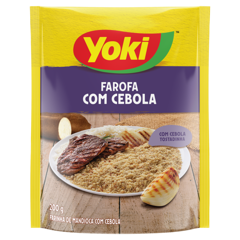 26588 - YOKI FAROFA 200G C/CEBOLA (minimo 12 unid)