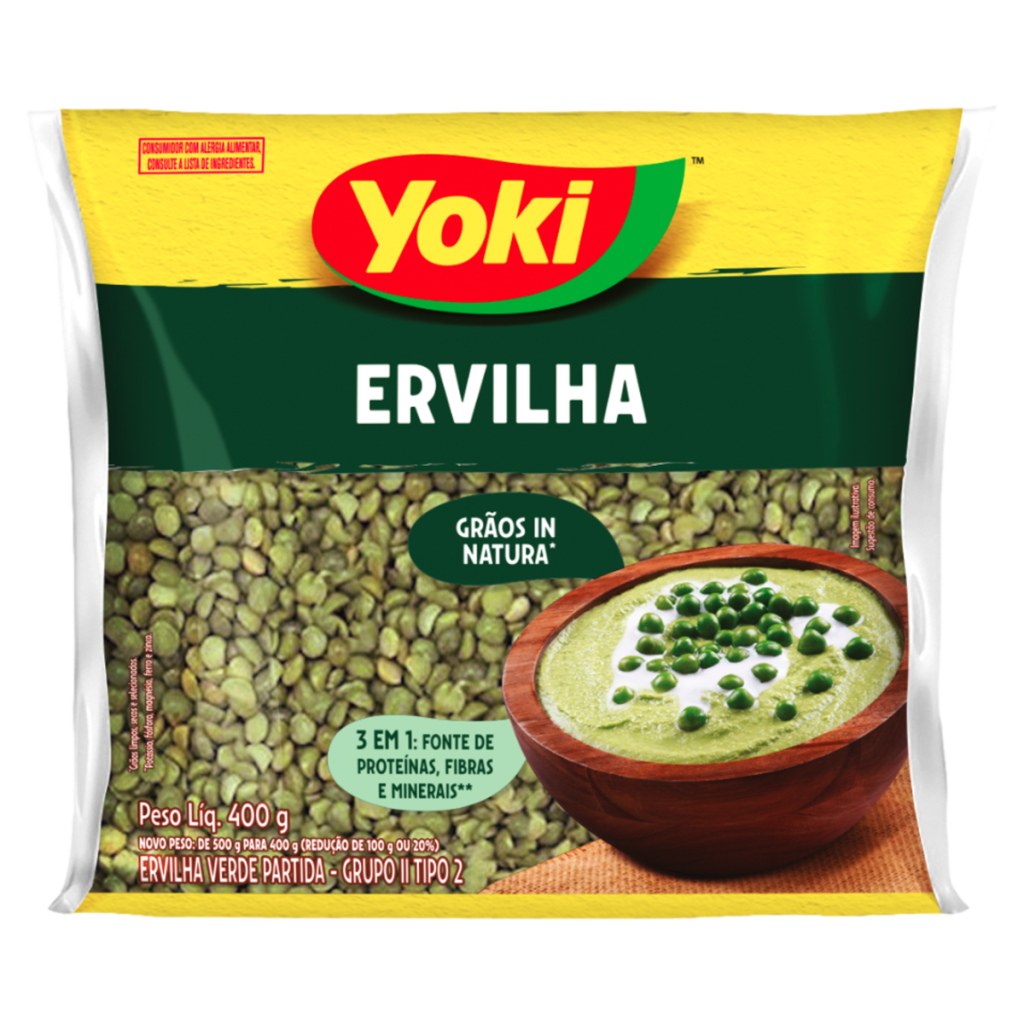 26575 - YOKI ERVILHA 400G TIPO 2 (minimo 8 unid.)