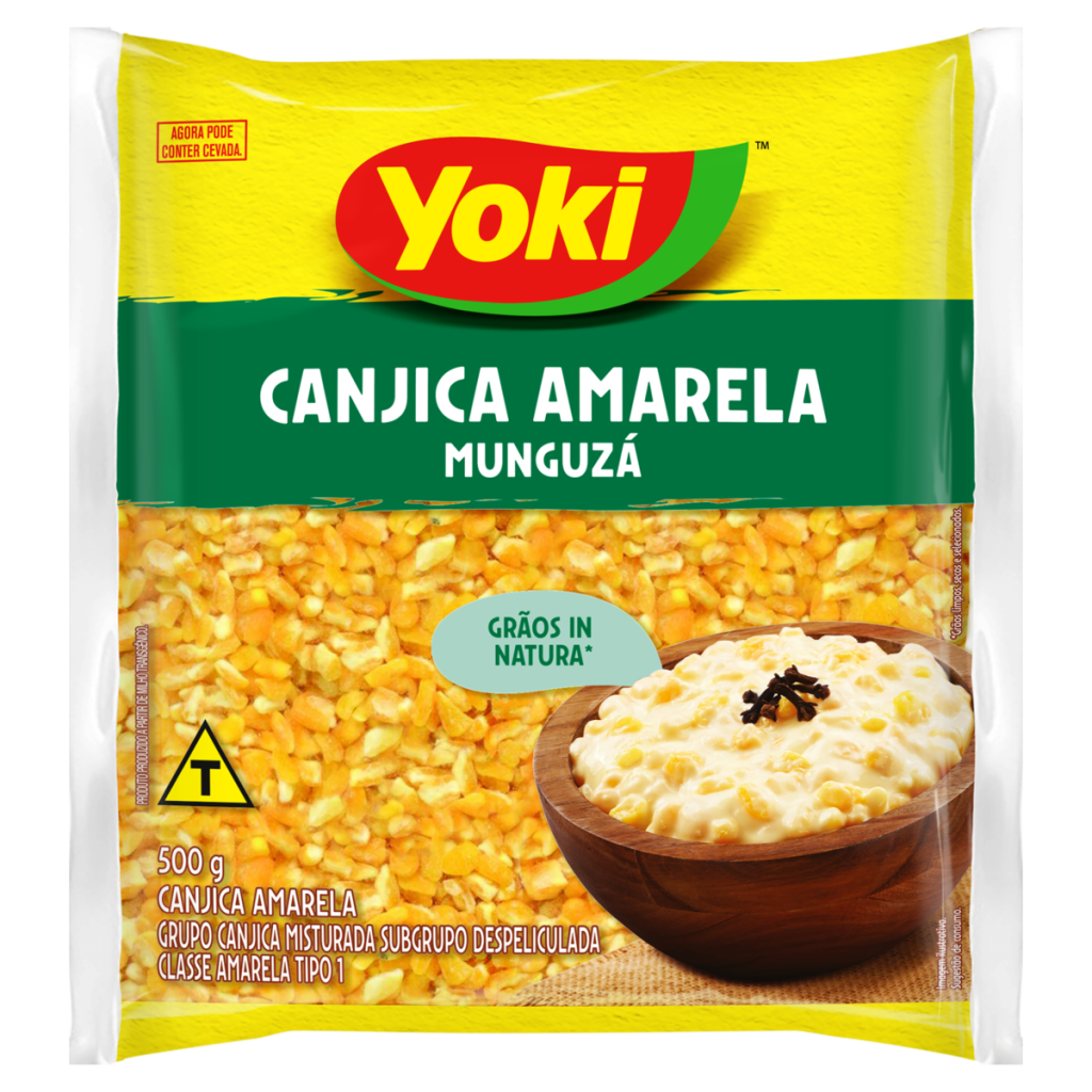26570 - YOKI CANJICA AMARELA 500G MUNGUZA (mínimo 4 unid.)