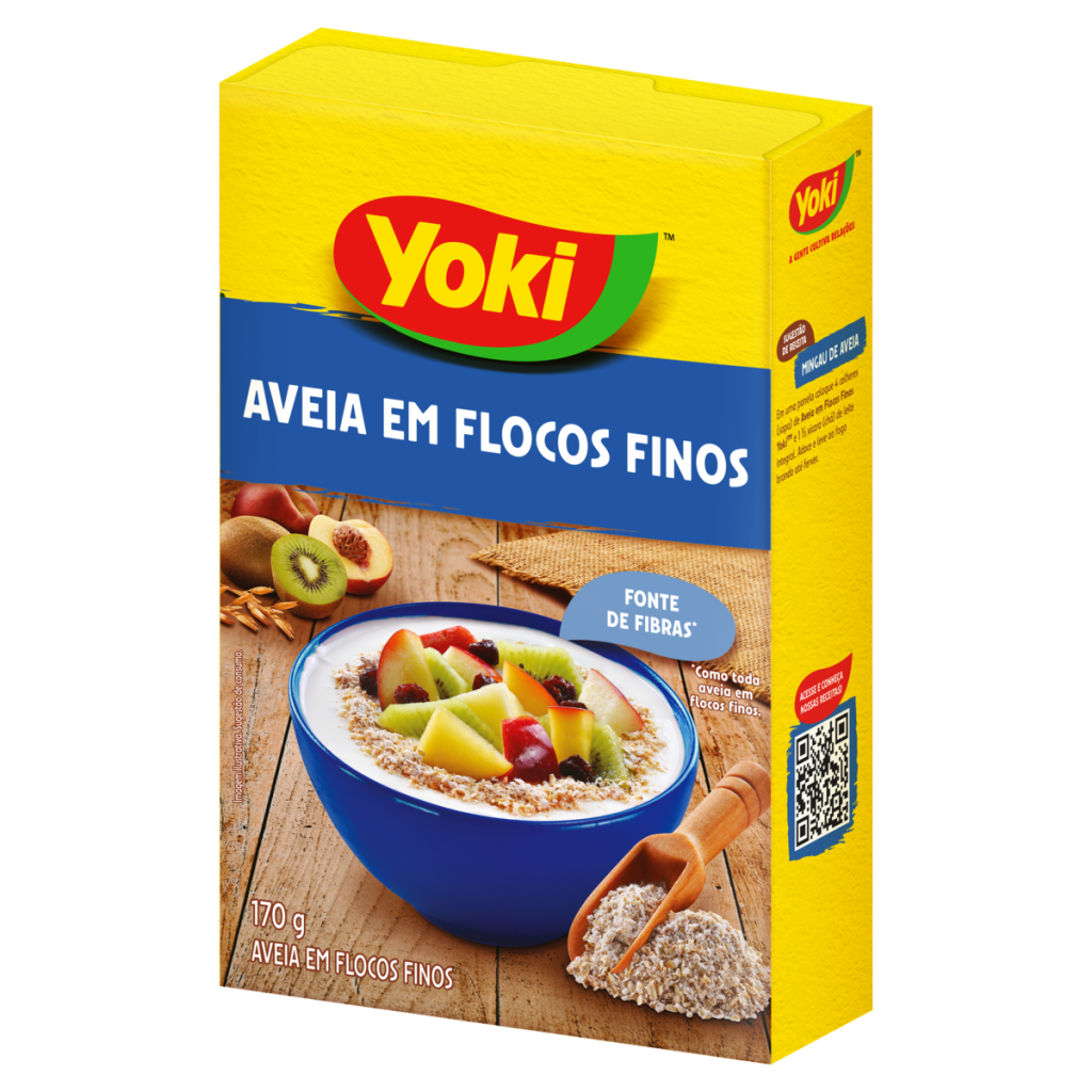 26560 - YOKI AVEIA EM FLOCOS FINOS 170G (mínimo 4 unid.)