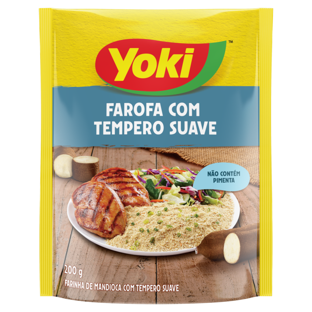 26594 - YOKI FAROFA 200G TEMPERO SUAVE