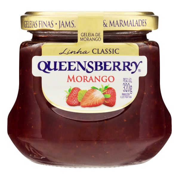 17237 - QUEENSB. 320g CLASSIC MORANGO (MÍNIMO 3 UNI)