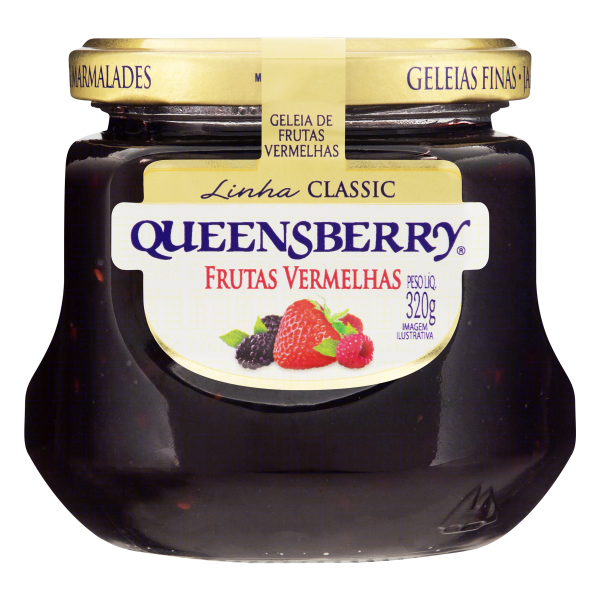 17239 - GELEIA 320g CLASSIC FRUT. VERMELHAS (MÍNIMO 3 UNI)