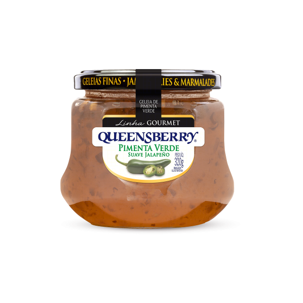 17254 - GELEIA QUEENSB. 320g GOURMET PIMENT. VERDE (MÍNIMO 3 UNI)