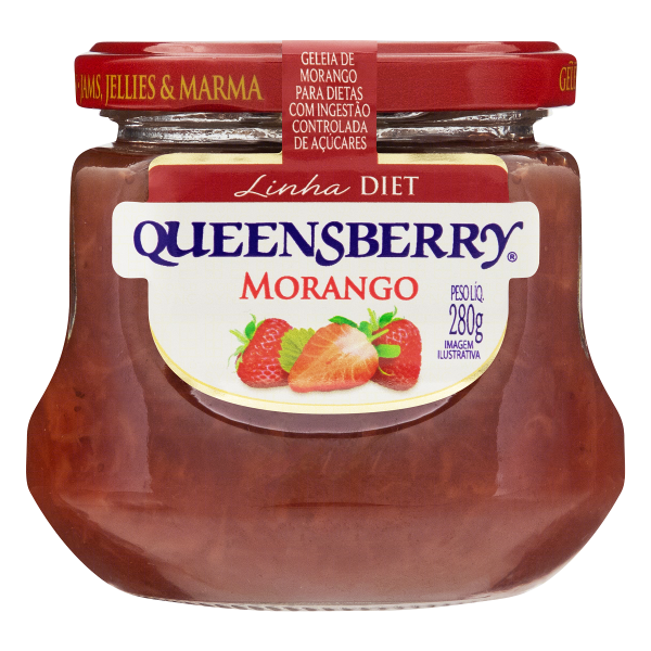 17259 - GELEIA 280g DIET MORANGO (MÍNIMO 3 UNI)