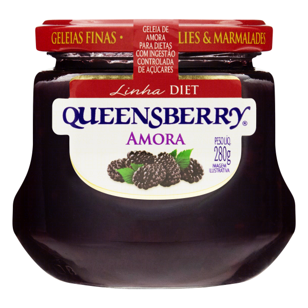 17260 - GELEIA 280g DIET AMORA (MÍNIMO 3 UNI)