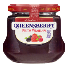17261 - GELEIA 280g DIET FRUT. VERMELHAS (MÍNIMO 3 UNI) 