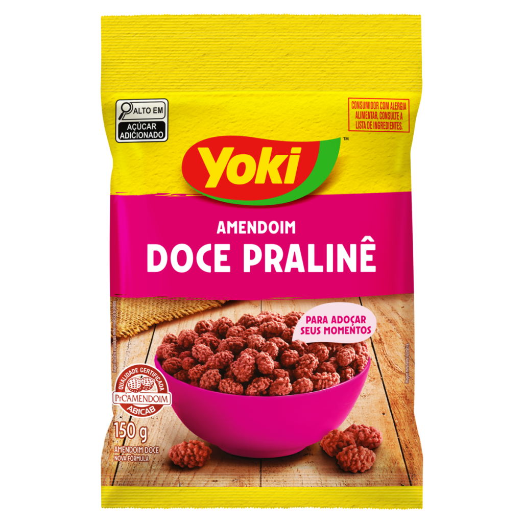 26629 - YOKI AMENDOIM DOCE 150G PRALINE (minimo 6 unid)