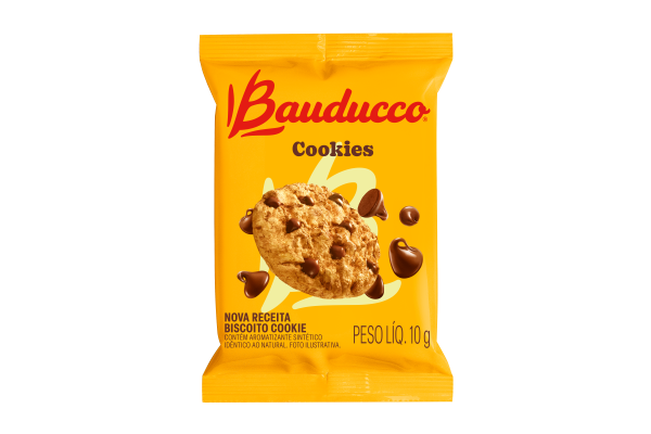 24667 - COOKIES 10G TRADICIONAL GOTAS CHOCO (CX C/ 450)