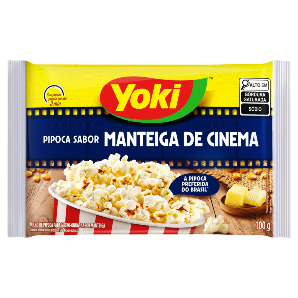 26605 - YOKI PIPOCA MICROOND.100G M.CINEMA (MINIMO 6 UNID)