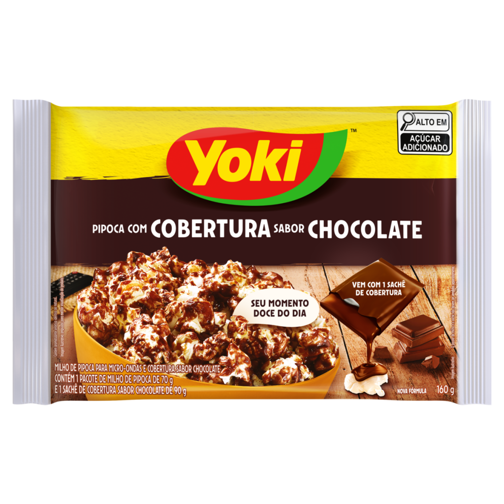 26611 - YOKI PIPOCA MICROOND.160G CHOCOLATE (MINIMO 6 UNID)