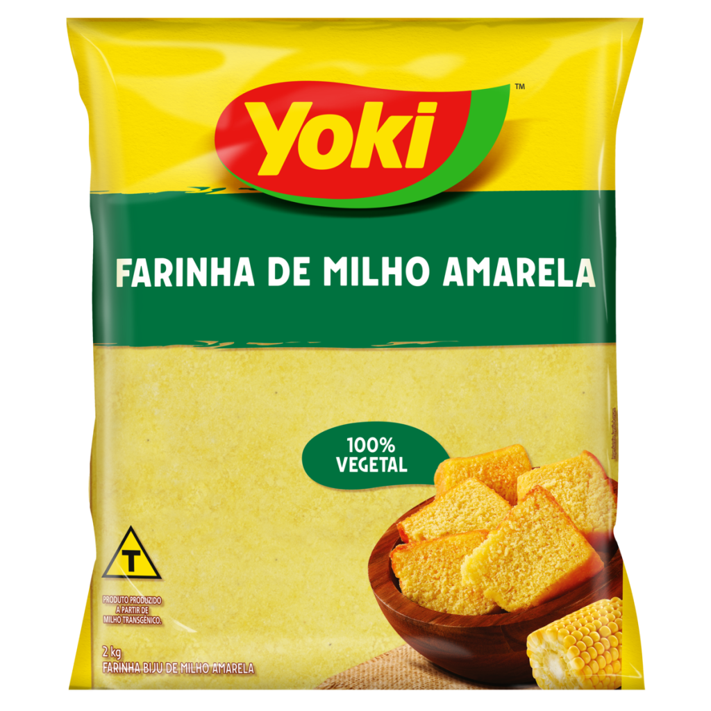 26675 - YOKI FARINHA DE MILHO AMARELA 2KG