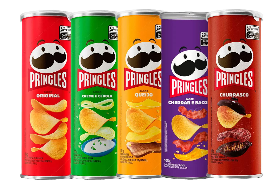 PROMOÇÃO PRINGLES SABORES 104G