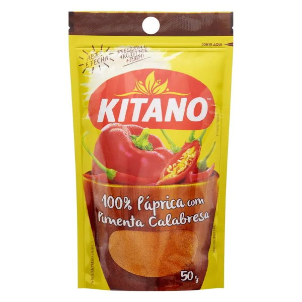 26695  - KITANO PAPRICA C/PIMCALABRESA 50G (mínimo 12 unid)