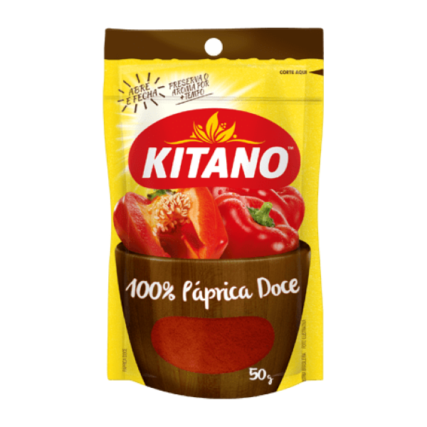26696  - KITANO PAPRICA DOCE 50G (mínimo 12 unid)