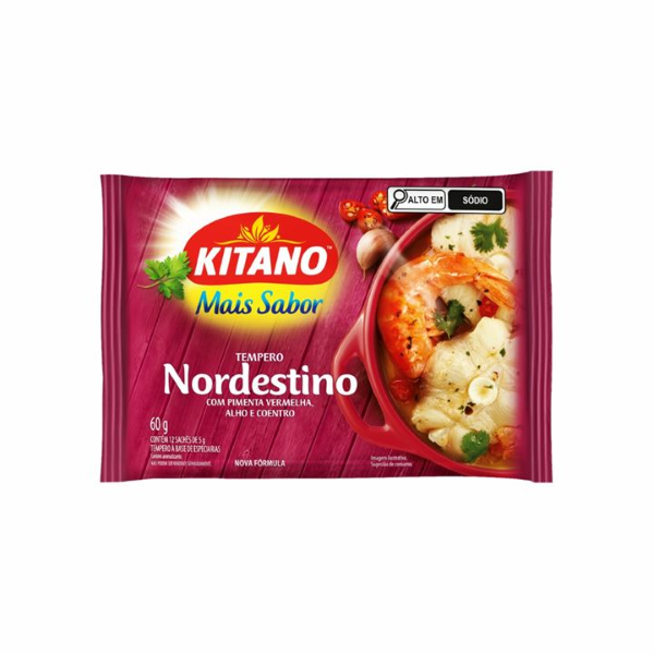 26706  - KITANO MAIS SABOR 60G NORDESTINO (minimo 6 unis)