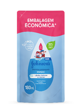 13896 - SHAMPOO BABY JOHNSON & JOHNSON 180ML CHEIRINHO PROLONGADO REFIL