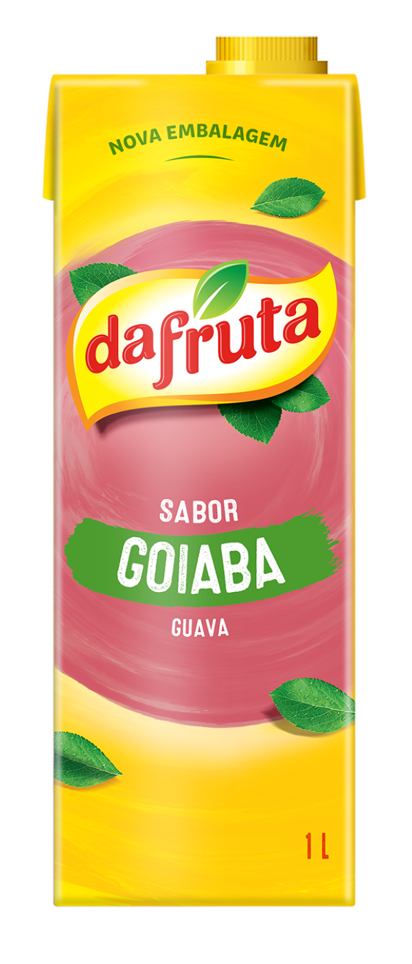 4466 - REFRESCO DAFRUTA 1L GOIABA E MACA - (minimo 6 unid)