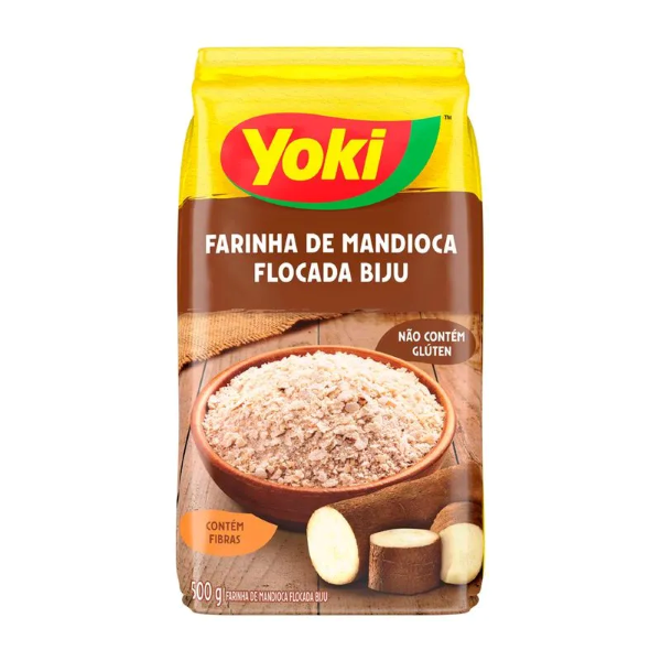 26702  - FARINHA DE MANDIOCA BIJU 500G (MINIMO 6 UNIDADES)