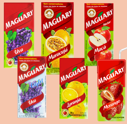 SUCO MAGUARY NECTAR 200ML (MINIMO 9 UNID)
