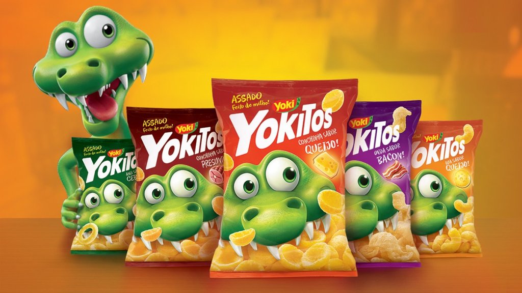 SALGADINHO YOKITOS 108G/135G/153G (mínimo 6/8 unid)