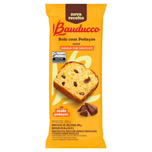 24710 - BOLO LARANJA COM CHOCOLATE 200G (MÍNIMO 5 UNI)