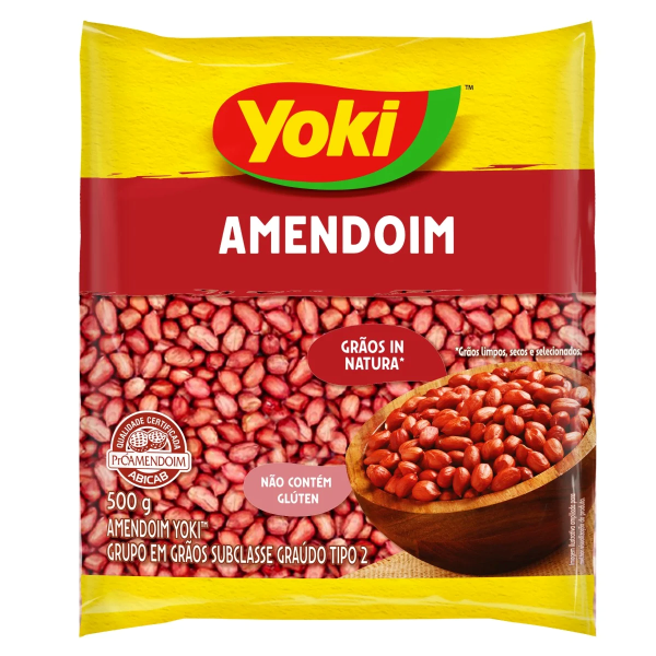 26707 - AMENDOIM 500g tipo 2 (minimo 12 unid)